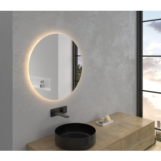 CERANO - Kúpeľňové LED zrkadlo Specchio - Ø 60 cm