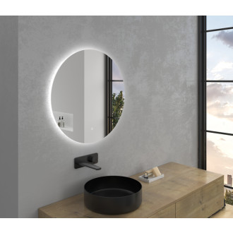 CERANO - Kúpeľňové LED zrkadlo Specchio - Ø 80 cm