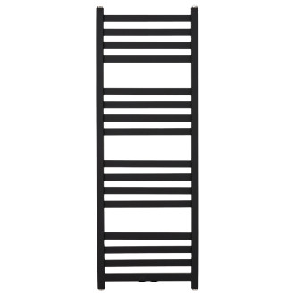 CERANO - Kúpeľňový radiátor Fulgidus - bočné pripojenie - 616W - čierna matná - 1190x430 mm