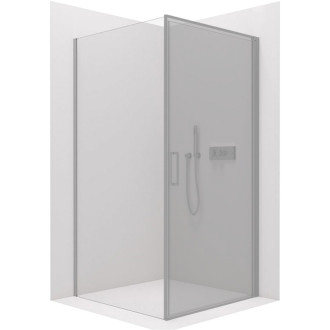 CERANO - Sprchová zástena pre dvere Porte L/P - 8 mm - chróm, transparentné sklo - 90x195 cm - jednodielna pevná