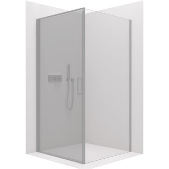 CERANO - Sprchová zástena pre dvere Porte L/P - 8 mm - chróm, transparentné sklo - 90x195 cm - jednodielna pevná