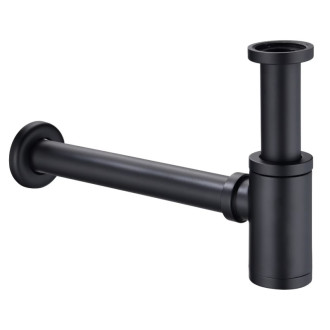 CERANO - Sifón umývadlový - 5/4" - DN32 mm - čierna matná