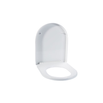 CERANO - WC sedátko so spomaľovacím mechanizmom Gabineto - biela lesklá - 35,9x5x46,4 cm