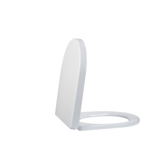 CERANO - WC sedátko so spomaľovacím mechanizmom Gabineto - biela lesklá - 35,9x5x46,4 cm