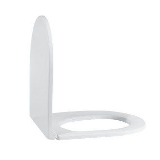CERANO - WC sedátko so spomaľovacím mechanizmom Seggio - slim/UF - biela lesklá - 36x4,2x43 cm
