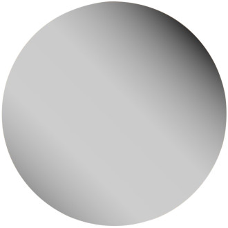 CERANO - Kúpeľňové LED zrkadlo Nome - Ø 80 cm