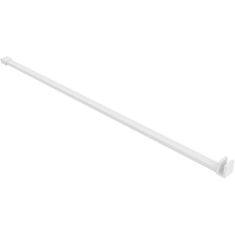 CERANO - Sprchová vzpera Onyx - hranatá - biela matná - 150 cm