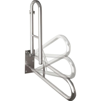 BEMETA HELP: Sklopný úchyt v tvare U 600 mm, nerez lesk 301102071