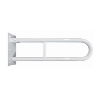 BEMETA HELP: Sklopný úchyt v tvare U 600 mm, biele 301102074