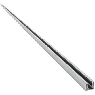 CERANO - Stenový zápustný profil pre sprchové zásteny Walk-in - 8 mm - zápustný - chróm - 200 cm