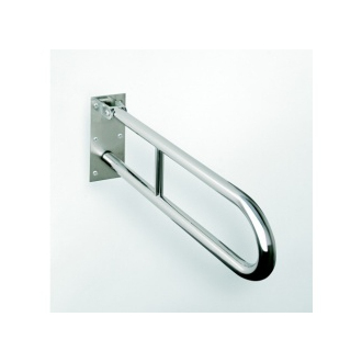 BEMETA HELP: Sklopný úchyt v tvare U 600 mm, biele 301102074