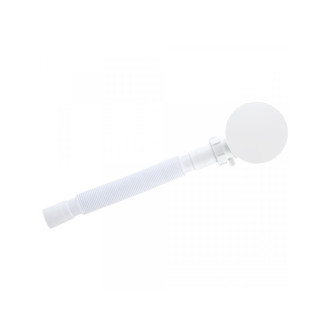 CERANO - Sifón k sprchovej vaničke 90mm - biela mat - DN40 flexi