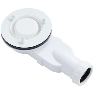 CERANO - Sifón k sprchovej vaničke 90mm - biela - DN40