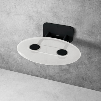 Ravak Sedátko OVO-P II-OPAL/BLACK B8F0000057