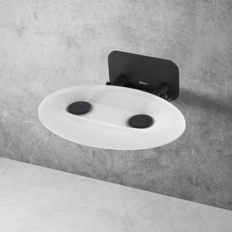 Ravak Sedátko OVO-P II-OPAL/BLACK B8F0000057