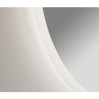 CERANO - Kúpeľňové LED zrkadlo Aureo - Ø 90 cm