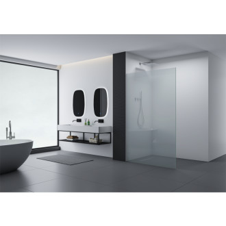 CERANO - Sprchová zástena Walk-in Crystal Ľ/P - 10 mm - bezvzperový systém - chróm, transparentné sklo - 150x200 cm