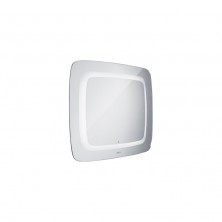 Nimco Séria 7000 ZP 7001-S LED zrkadlo so senzorom 650x800 rám hliníkový