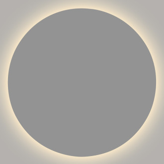 CERANO - Kúpeľňové LED zrkadlo Nome - Ø 60 cm