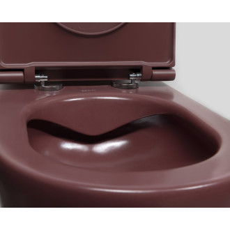 INFINITY závesná WC misa, Rimless, 36,5x53cm, maroon red 10NF02004-2R