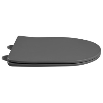 PACO WC sedadlo, SLIM, Soft Close, Easy Take, šedá mat PCS1012GR