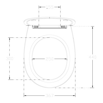 KAIRO WC sedátko, SLIM, Soft Close, Easy Take, biela 40D10200I
