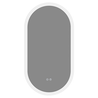 CERANO - Kúpeľňové LED zrkadlo Toro - 50x100 cm