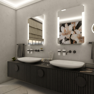 NIMCO LED zrkadlo 500x800 ZP 18001