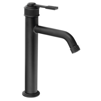 VERSI stojanková umývadlová batéria, výška 240mm, čierna mat RV004/15