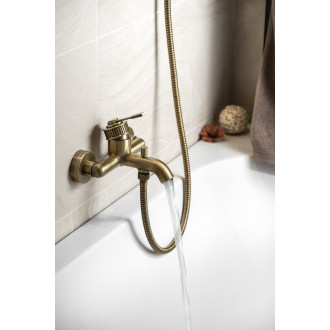 VERSI nástenná vaňová batéria, bronz RV010/18