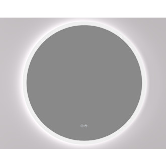 CERANO - Kúpeľňové LED zrkadlo Aureo - Ø 70 cm