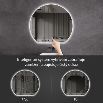 CERANO - Kúpeľňové LED zrkadlo Rondo - Ø 120 cm - ROZBALENÉ