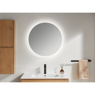 CERANO - Kúpeľňové LED zrkadlo Aureo - Ø 60 cm - ROZBALENÉ