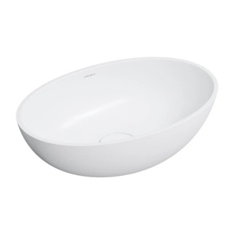 Omnires SHELL umývadlo M+, 50 x 32 cm, matná biela SHELL500UNBM