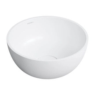 Omnires SHELL umývadlo M+, 35 cm, matná biela SHELL350UNBM