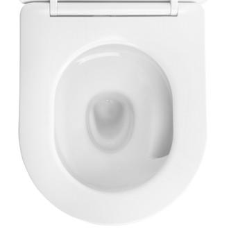 Závesná WC misa Rea Carlo Mini Tornado NF WHITE GOLD