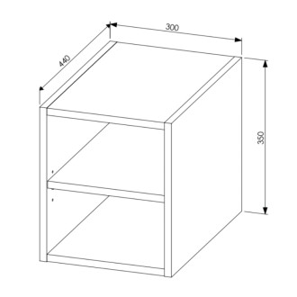 Comad SET-LEO B 150CM UN.6252 Nábytková zostava 150 cm s umývadlami na dosku