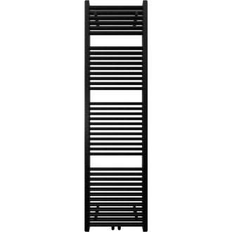 CERANO - Kúpeľňový radiátorový set Lincoln - kombinované vykurovanie, wifi tyč - stredové pripojenie 50 mm - 559W - čierna matná - 1800x500 mm