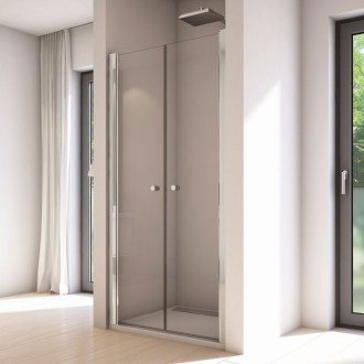 RONAL SOLINO Dvojkrídlové dvere aluchróm číre SOL207505007