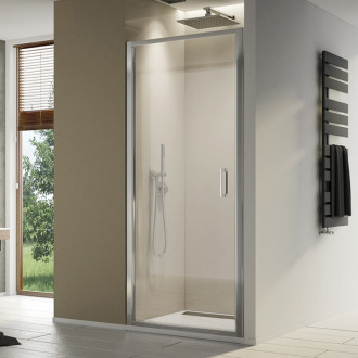 RONAL TOP LINE S Jednokrídlové dvere matný elox masercarré TLSP0700130