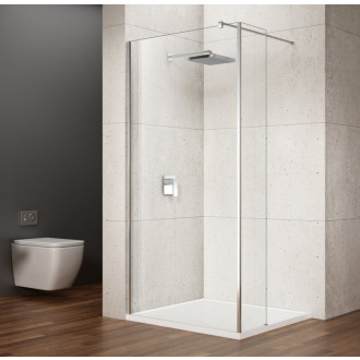 VARIO prídavný panel 350mm, číre sklo, chróm GX3510