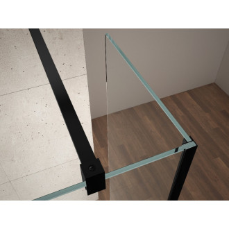 VARIO prídavný panel 350mm, číre sklo, čierna GX3514