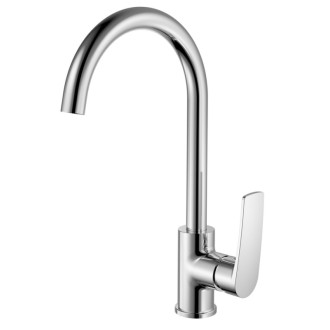 KORANA stojančeková drezová batéria, chróm