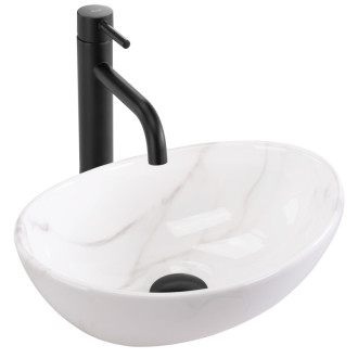 Rea Umyvadlo na desku REA SOFIA Mini Cloudy REA-U9236