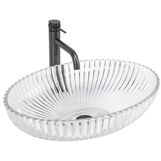 Rea Umyvadlo na desku REA Nicole Transparent REA-U4701