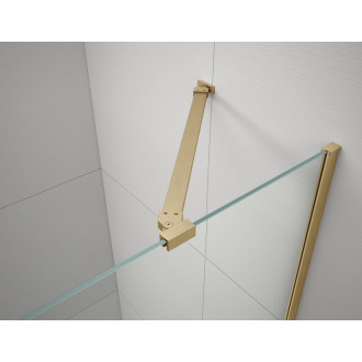 TRINITY GOLD MATT sprchové dvere do niky 1100mm, číre sklo, pravé GT1211CR-G
