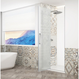 TRINITY CHROME sprchové dvere do niky 1100mm, matné sklo, ľavé GT1211ML-CH
