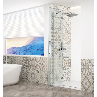 TRINITY CHROME sprchové dvere do niky 800mm, číre sklo, ľavé GT1280CL-CH