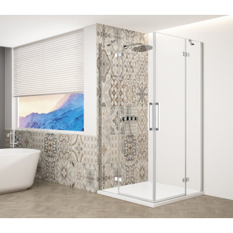 TRINITY CHROME štvorcový sprchovací kút 1200x1200mm, rohový vstup, číre sklo GT2212-12C-CH