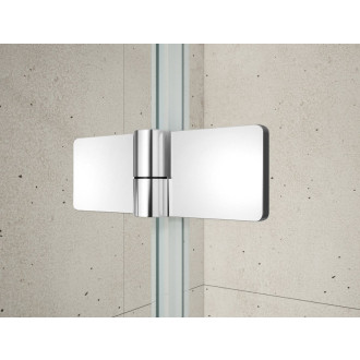 TRINITY CHROME obdĺžnikový sprchovací kút 1200x800mm, rohový vstup matné sklo GT2280-12M-CH